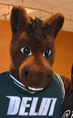 Behind the Costume: The Student Who Portrays SUNY Delhi's Mascot